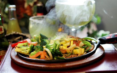 Vegetarian Fajita Dish